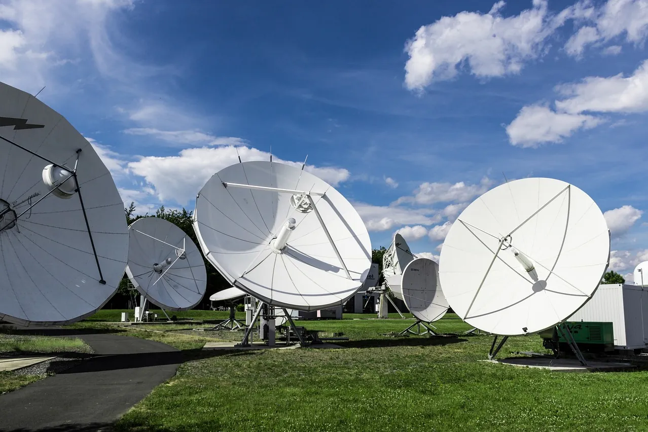 Satellite, technology, spark