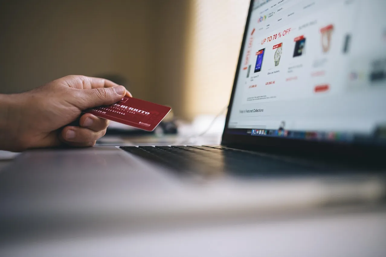 Ecommerce, shopping, credit card