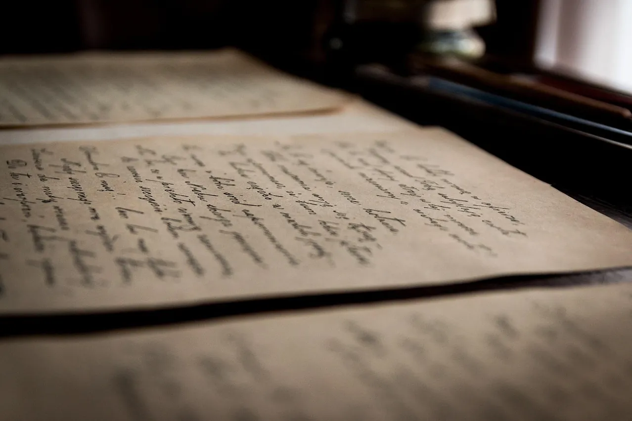 Old letters, letters, handwritten