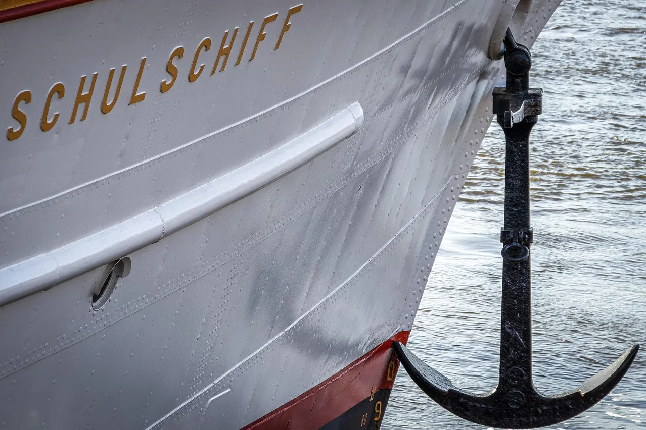 Anchor, nature, training ship