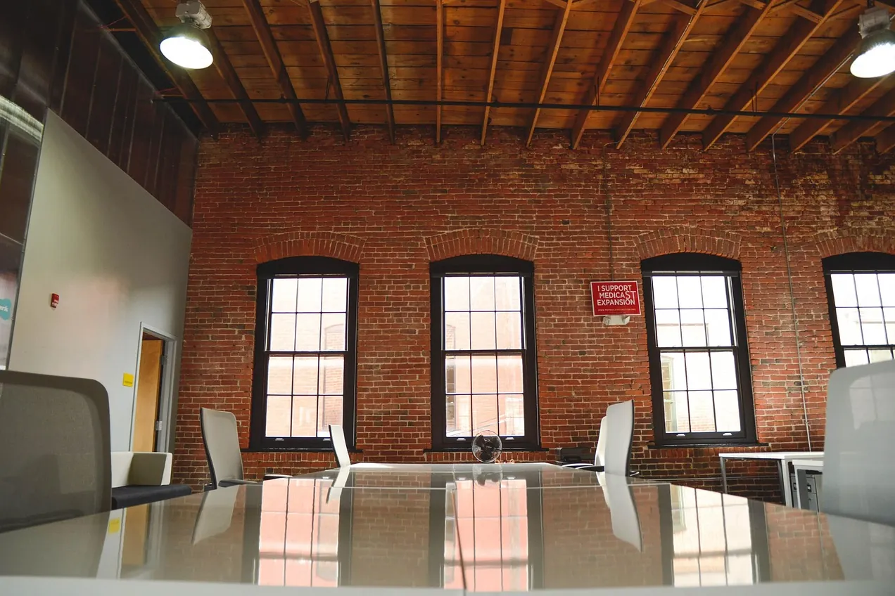 Conference table, meeting, startup