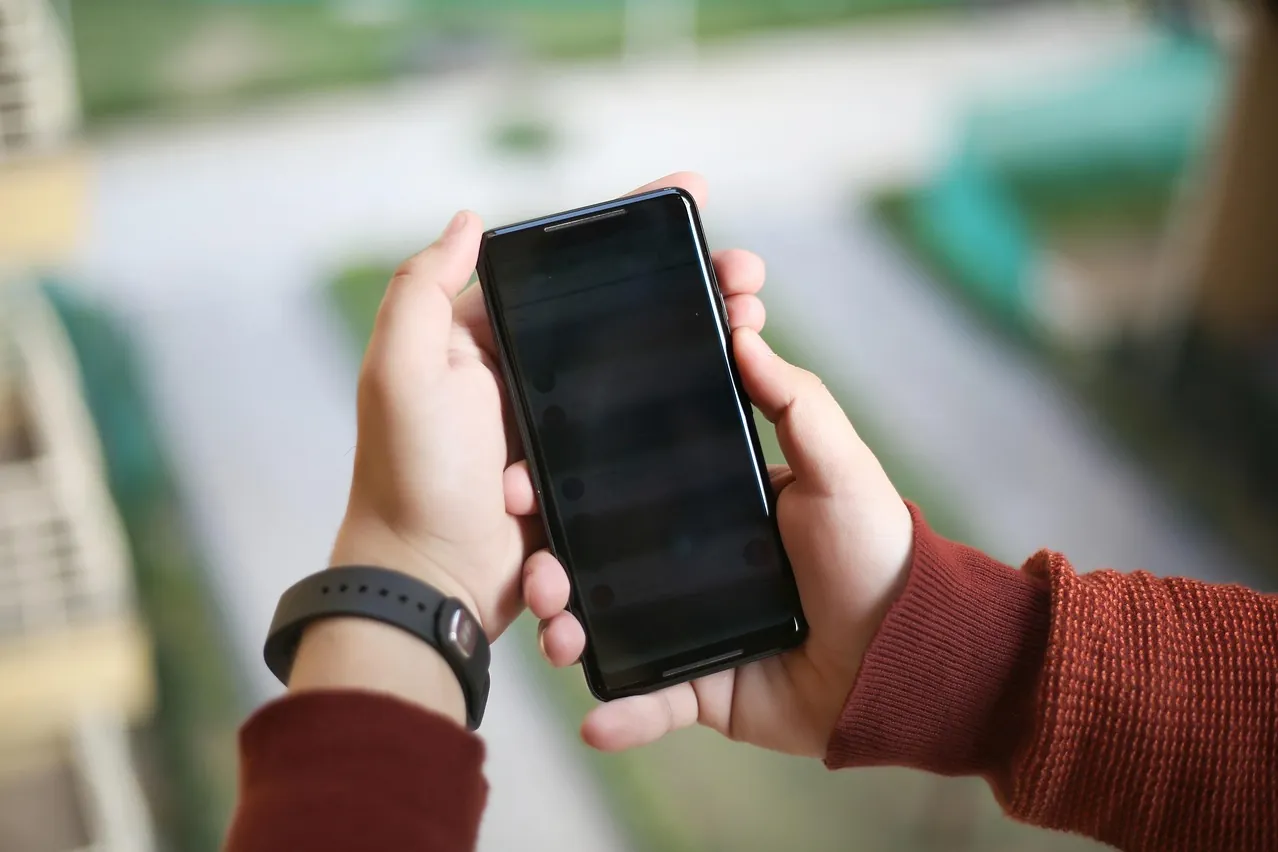 Smartphone, hand, android
