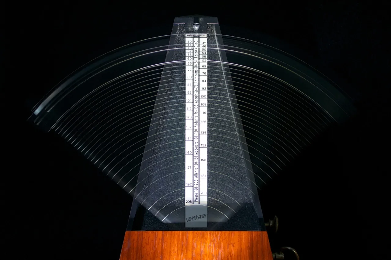Metronomes, tempo, tick
